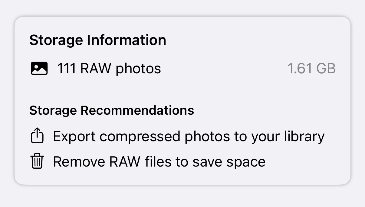 RAW library in ScubAI